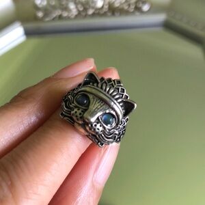 new - Labradorite cat ring